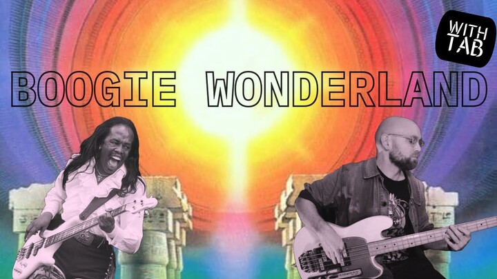 Earth, Wind & Fire - 'Boogie Wonderland' bass playalong