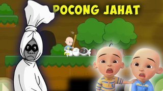 Upin ipin tumbuh rambut, Rumah upin ipin diserbu hantu pocong terbaru