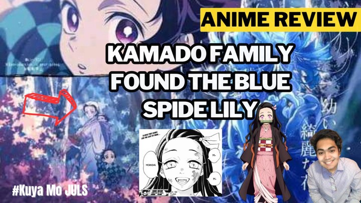 Kamado Family Found The Blue Spider Lilly And Nezuko Eat Blue Spider Lilly To Overcome The Sun