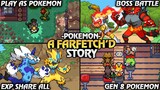 [New] Completed Pokémon Fan Game With Gen 1 to 8 , Play As Pokemon, Boss Battle Exp Share All