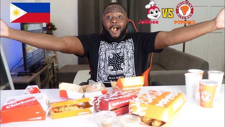 Jollibee VS Popeyes | Which One Better ?? HONEST REVIEW | @Food Translator