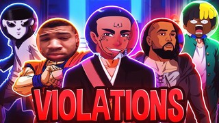 THE WORST MC VIOLATIONS IN ANIME @Cj_DaChamp @devontetheone