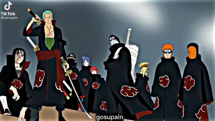 zoro join akatsuki 🔥