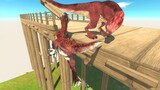 Speckles the tarbosaurus : CY's and BLADE's journey - Animal Revolt Battle Simulator
