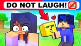 Minecraft but CRAZY DO NOT LAUGH!