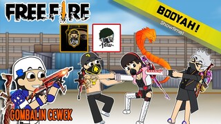 GOMBALIN CEWEK BARENG @LetDa Hyper  & @efdewe  ,MAMAT SIAL - ANIMASI FREE FIRE