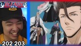 AIZEN ATTACKS KARAKURA TOWN! || AIZEN VS SOUL REAPERS || Bleach Episode 202 203 Reaction