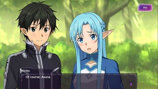 Sword Art Online Alicization Rising Steel Kirito & Asuna Dating on ALO