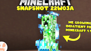 สแนปชอตกลับมาแล้ว Minecraft Snapshot 22w03a