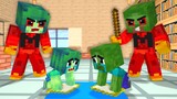 Monster School : Baby Zombie x Squid Game Doll Good Dad - Minecraft Animation