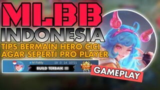 Tips mudah bermain Hero Cici dan pemilihan item dan emblem yang sakit - MOBILE LEGEND