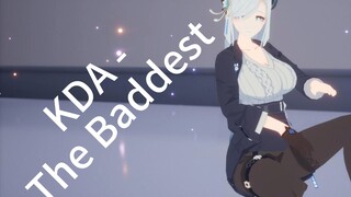 申鹤 KDA - The Baddest【MMD/Genshin Impact/原神】