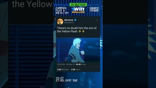There's no doubt he's the son of the Yellow Flash | Boruto | #naruto #boruto #anime #narutoamv