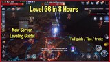 Mir4 Level 36 in 8 Hours ( Tagalog )