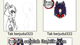 tutorial gambar di ibispaint (req dari Tryyar) no req❌❌❌❌