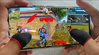 White444 Hacker 99%Headshot Rate ⚡| Solo Vs Squad Full Gameplay | poco x3 pro 🔥👽 iPhone 13📲 FreeFire