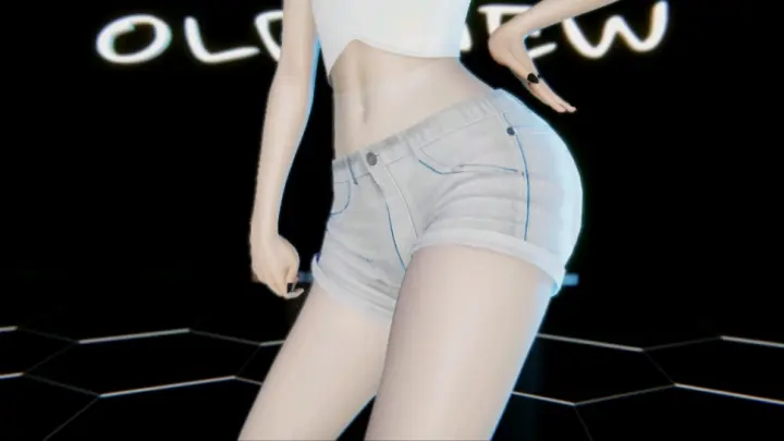 [MMD·3D]Girl in shorts - Brown Eyed Girls - Abracadabra
