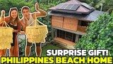 SURPRISE BEACH HOME GIFT! Province Life With Filipinos In Davao (Cateel)