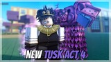 Checking Out The NEW Tusk Act 4 on This Roblox JOJO Game | Crusader Heaven