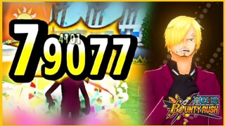 Onepiecebountyrush SANJI ONIGASHIMA LV.100 เล่นแบบโครตเถื่อน👿👿