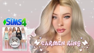 SIMS 4 | CAS | Carmen King 👀💖 Satisfying CC build