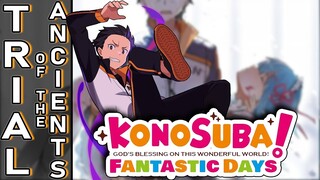 Konosuba: Fantastis Days NEW FEATURE!! Trial of the Ancients? How it works in relation to affinity