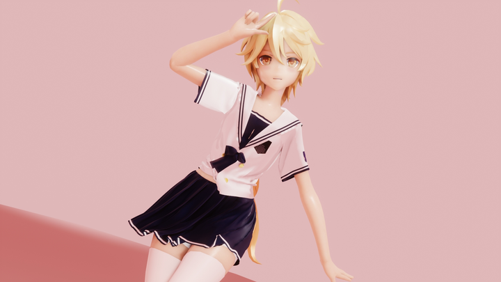 [Genshin Impact/Sailor Sora] Dễ thương quá, chắc là con trai