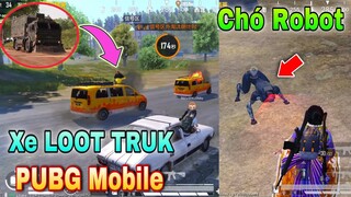 Xe Loot Truck Phiên Bản PUBG Mobile (Xe Gà) | Robot Cảnh Khuyển | New Update PUBG mobile China Beta.