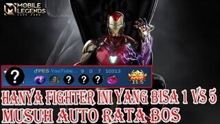 FIGHTER INI MAU 1 LAWAN 5 JUGA PASTI MENANG GAK ABIS2 DARAHNYA