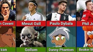 65 Pemain Sepak Bola Yang Wajahnya Mirip Banget Sama Film Kartun