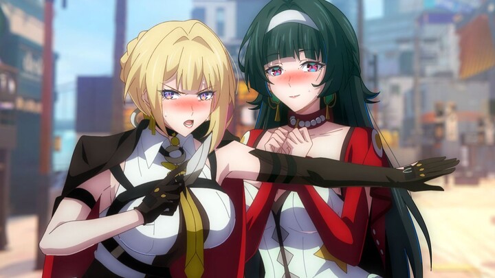 She volunteered, bodyguard lady 🤓🧡【绝区零动漫】
