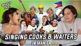 Even the Chefs sing!? | Waleska & Efra react to THE SINGING COOKS & WAITERS of The Philippines