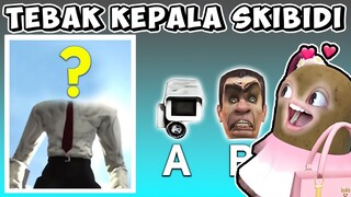 MOMON CHALLENGE TEBAK KEPALA SKIBIDI TOILET ft @BANGJBLOX | SKIBIDI TOILET