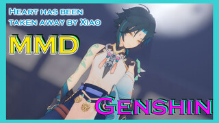 [Genshin,  MMD]Heart has been taken away by Xiao