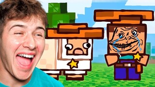 Try NOT To LAUGH (Funniest Minecraft Cartoons)