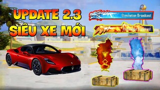 UPDATE 2.3 | Skin Nâng Cấp Mới Pubg Mobile | Siêu Xe Mới Pubg Mobile | Xuyen Do