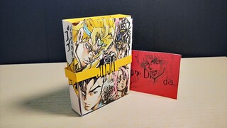 Handmade Jojo themed 3D journal book