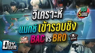 RoV Talk:วิเคราะห์ BAC ปะทะ BRO เกิดอะไรขึ้น! APL2023 - Doyser