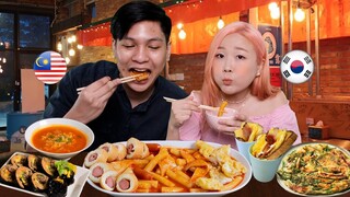 Top 6 Street Food Mukbang Tour in Korea!! | Korean❤️Malaysian couple