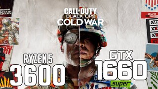 Call of Duty Black Ops Cold War (Beta) on Ryzen 5 3600 + GTX 1660 Super 1080p, 1440p benchmarks!