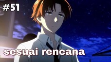 sesuai rencana untuk hari itu