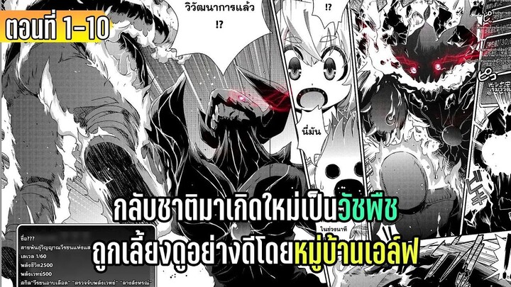 มังงะ | กลับชาติมาเกิดใหม่เป็นวัชพืช ถูกเลี้ยงดูอย่างดีโดยหมู่บ้านเอล์ฟ | ตอนที่ 1-10