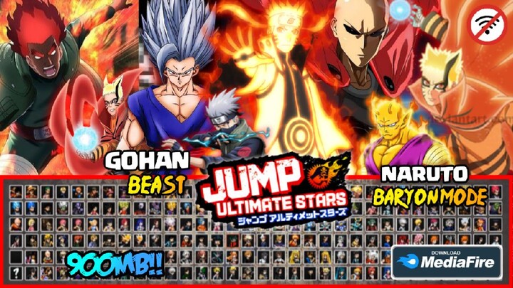 NEW UPDATE‼️Jump Force Mugen Android 2023!! Tceam 2.6 [900MB] Best All Characters