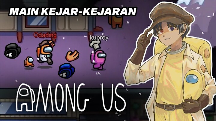 MAIN KEJAR-KEJARAN DI AMONG US RUSUH!!! | AMONG US INDONESIA