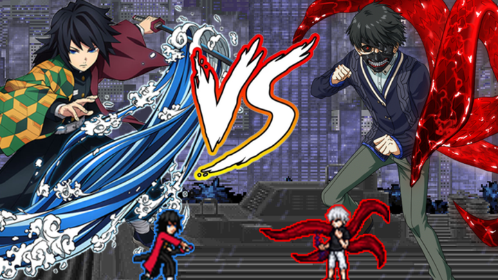 【Mugen】Yiyu Tomioka vs Ken Kaneki