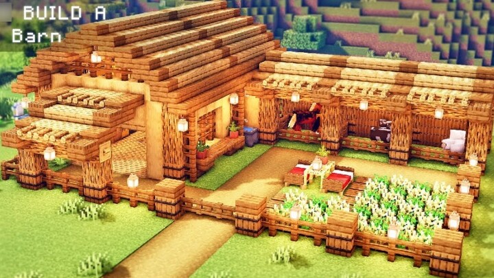 【SheepGG】minecraft搬运：如何为动物建造一个简单的谷仓