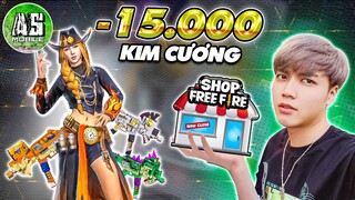 [Free Fire] Hết Tài Sản Kim Cương Để Mua Full Shop | AS Mobile