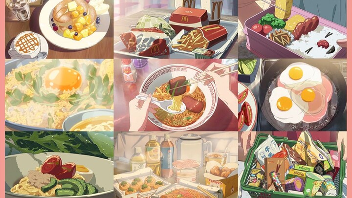 [Makoto Shinkai Movie] Các đoạn cắt hỗn hợp của 5 hoạt hình/ chữa bệnh bằng thực phẩm/giao diện thoả