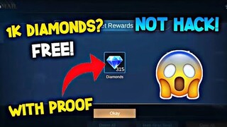 300 DIAMONDS EVERYDAY USING THIS TRICKS! LEGIT100% | Mobile Legends [2020]