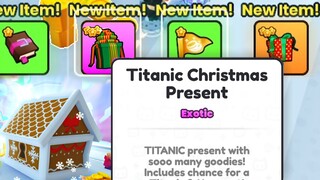 How To Get More Titanic Presents From Gingerbread | Pet Simulator 99